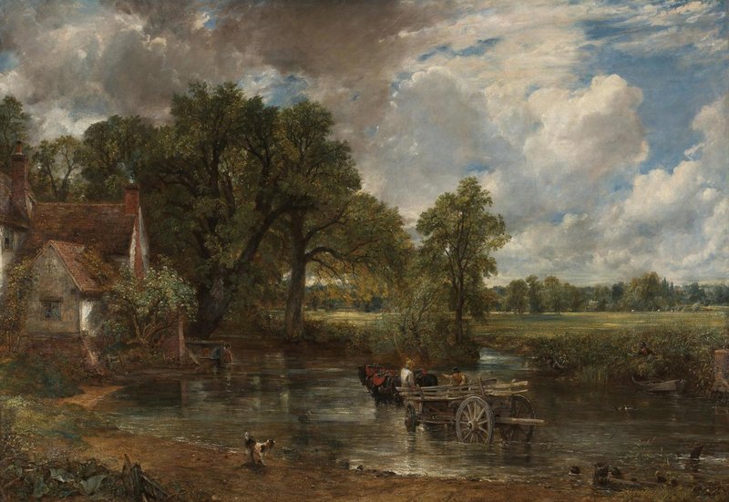 The haywain by John Constable