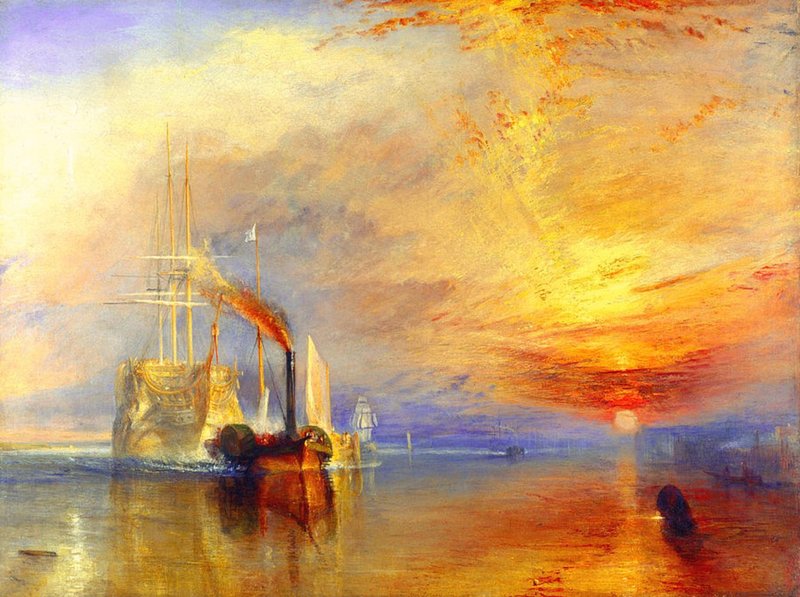 The Fighting Temeraire by JMW Turner